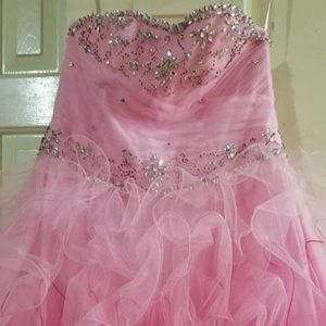 Girls pageant dress
